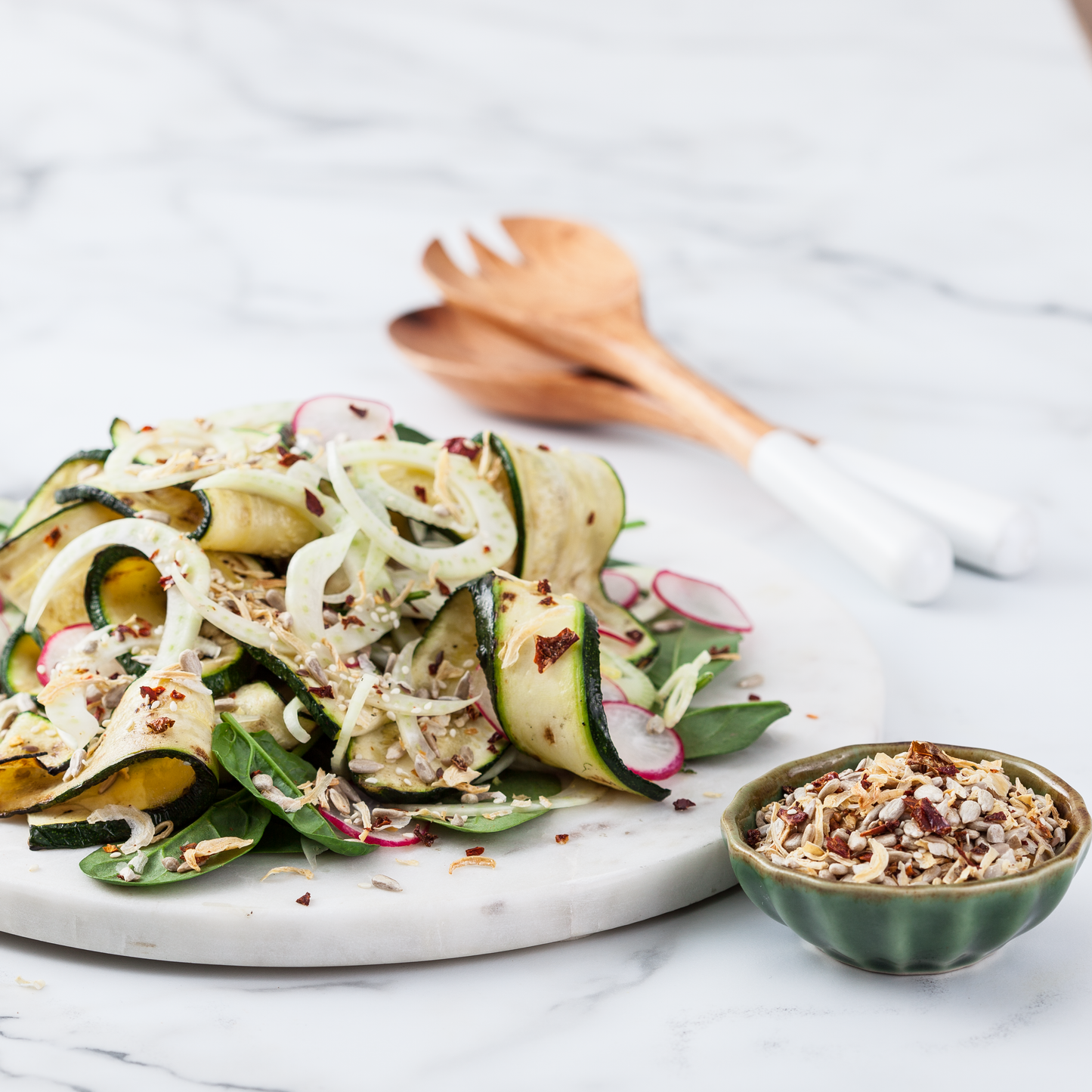Garlic & Zucchini Super Seeds