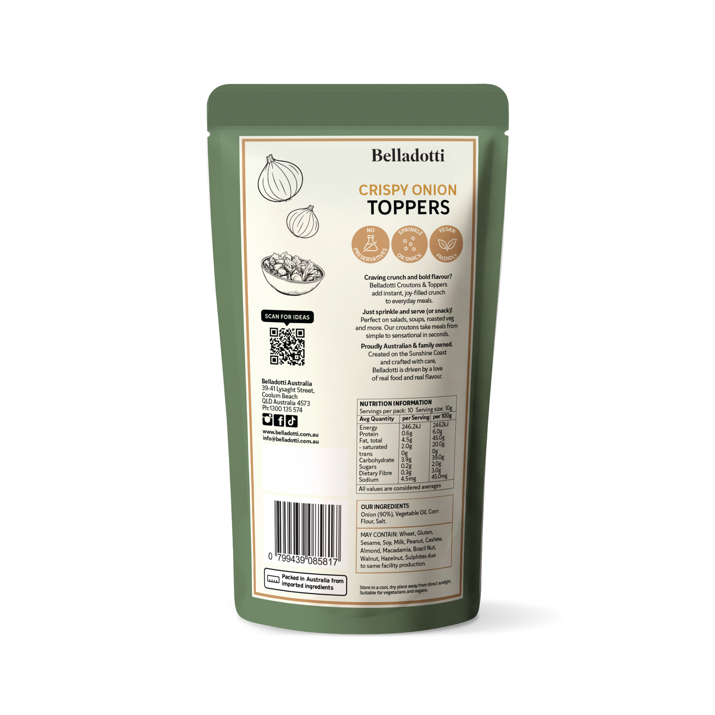Topper - Crispy Onion 90g