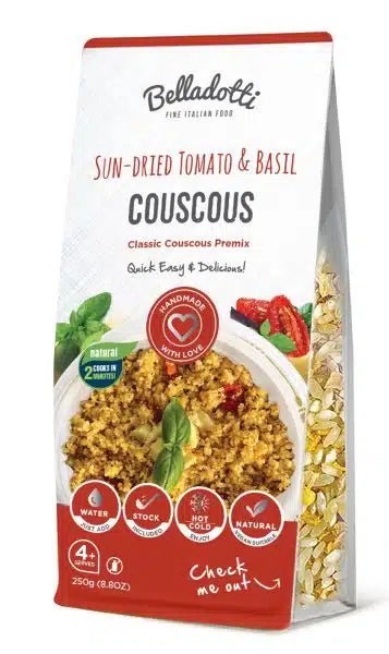 Sundried Tomato & Basil Gourmet Couscous Premix